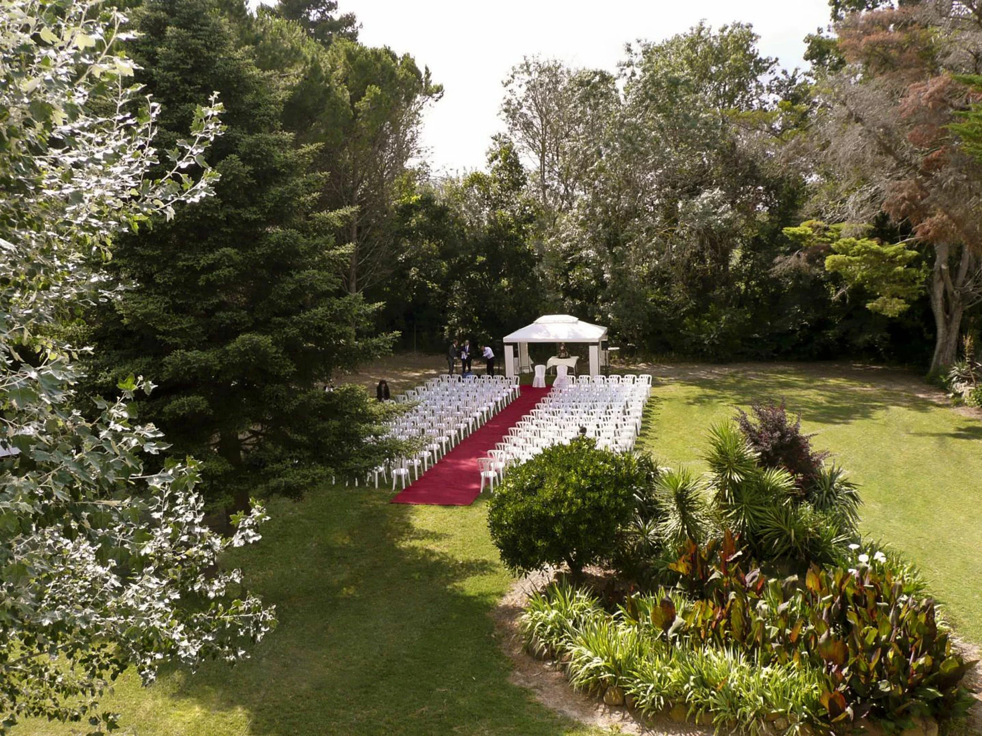 Domaine de Petit Vigne : location salle pour mariage - Le Parc